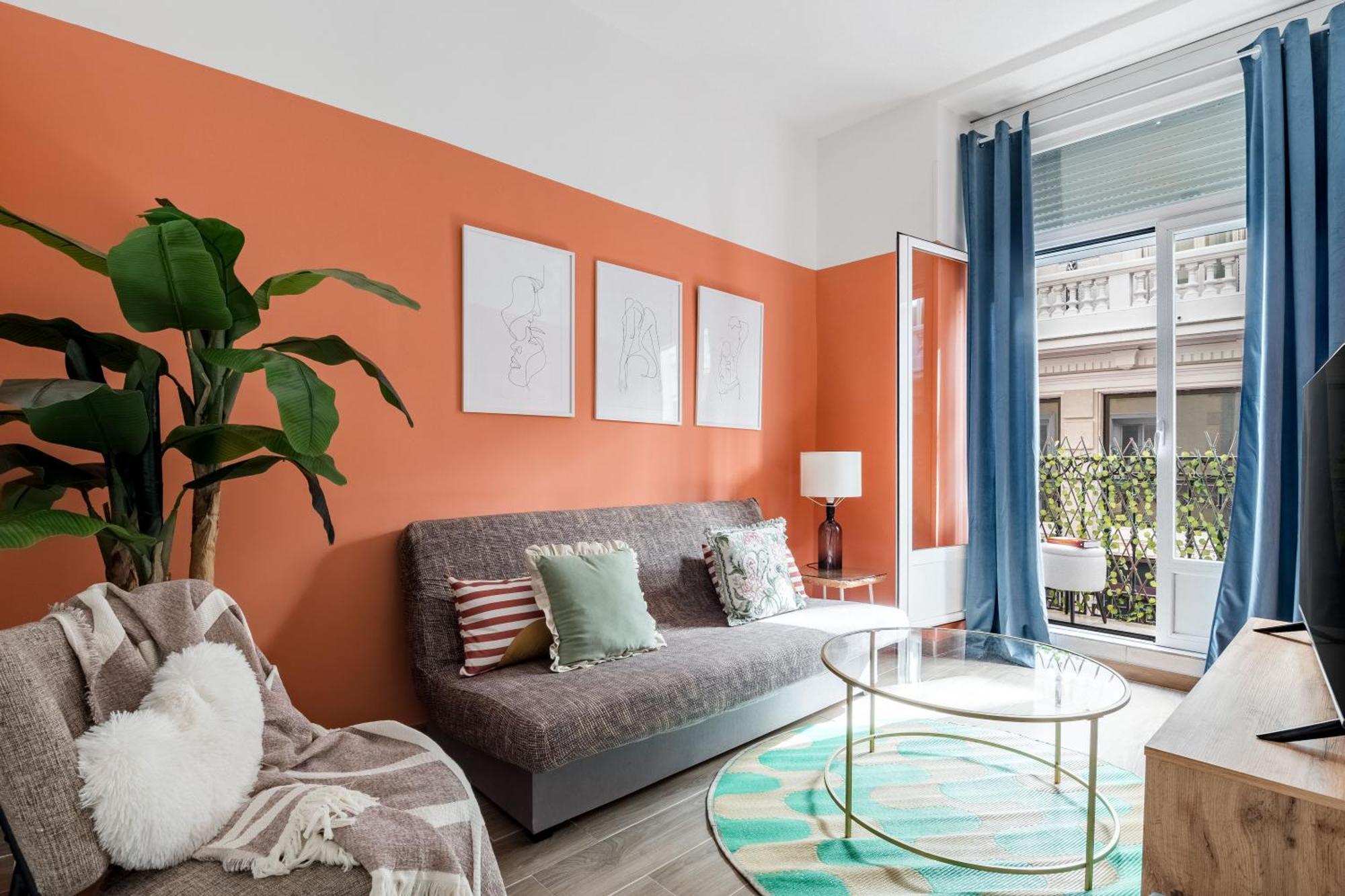 Apartamento Charming Gran Via Madrid Exterior foto