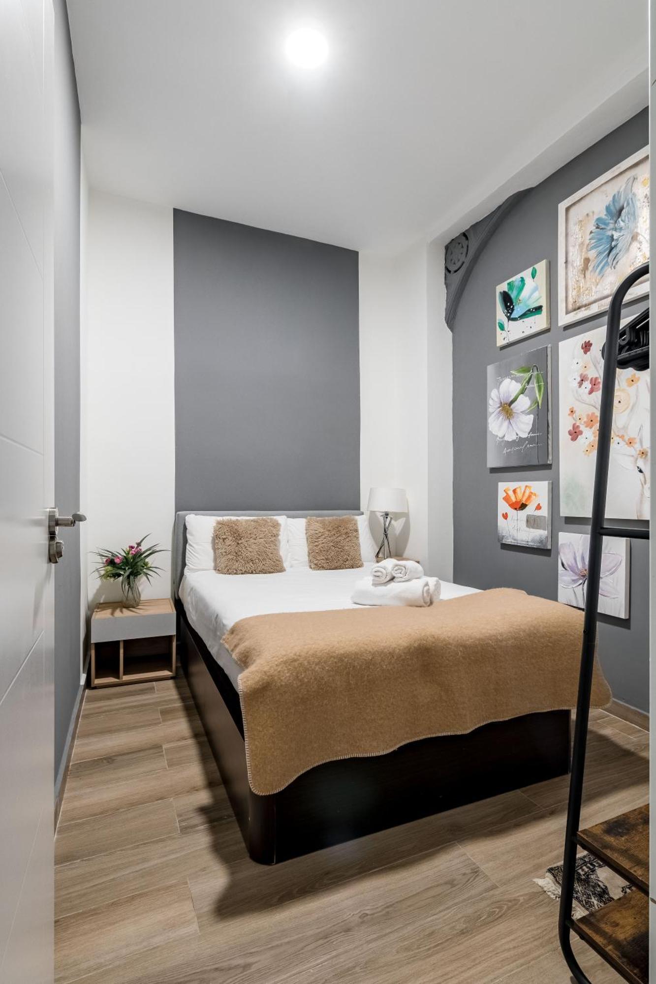Apartamento Charming Gran Via Madrid Exterior foto