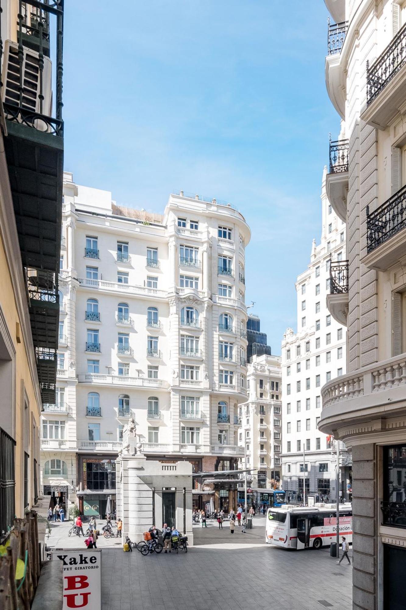 Apartamento Charming Gran Via Madrid Exterior foto